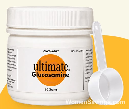 FREE Full-Size Ultimate Glucosamine Bottle + Free Shipping