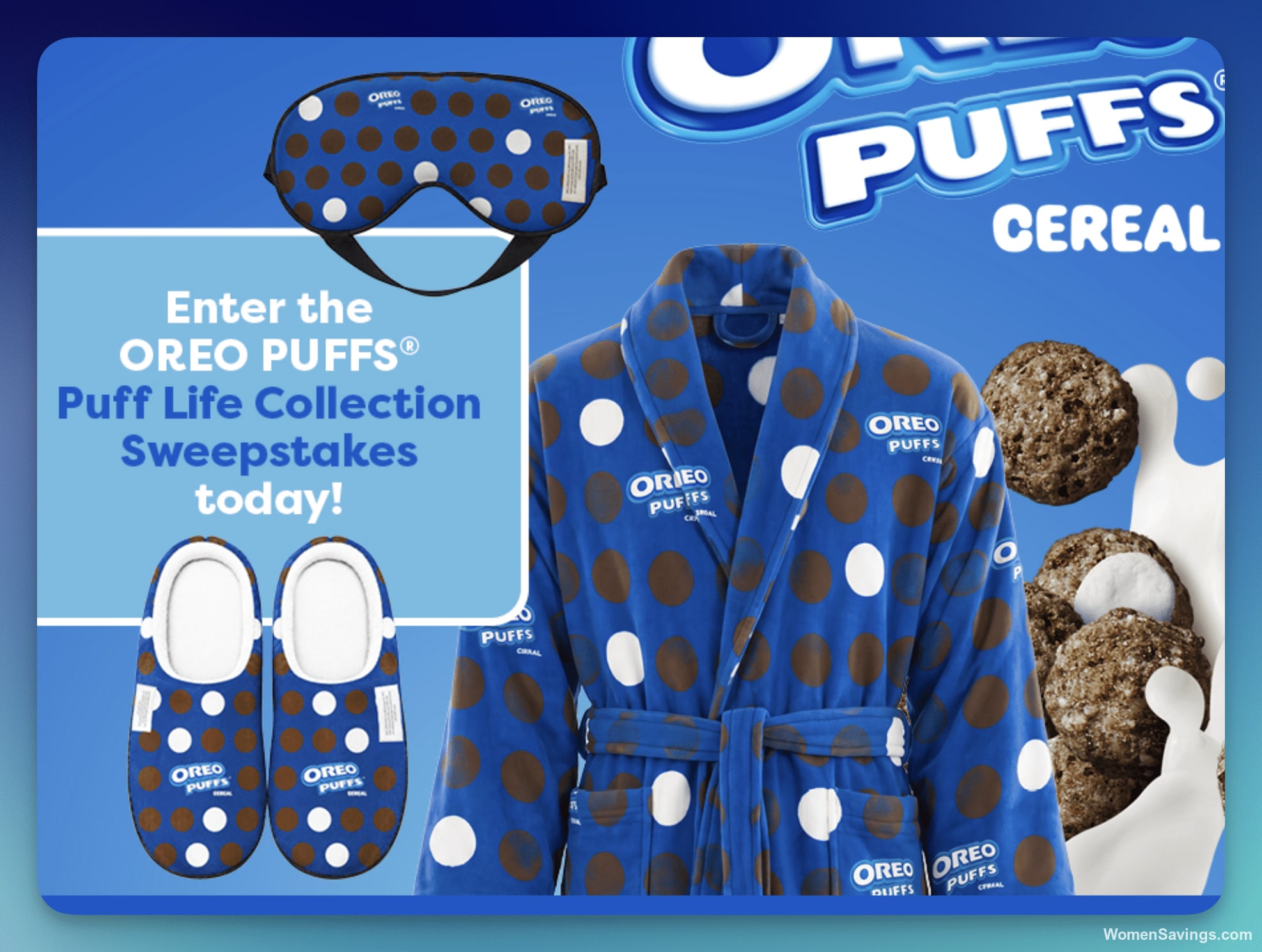 Win Oreo Puffs Cereal & Cozy Loungewear Bundle (15 Winners)