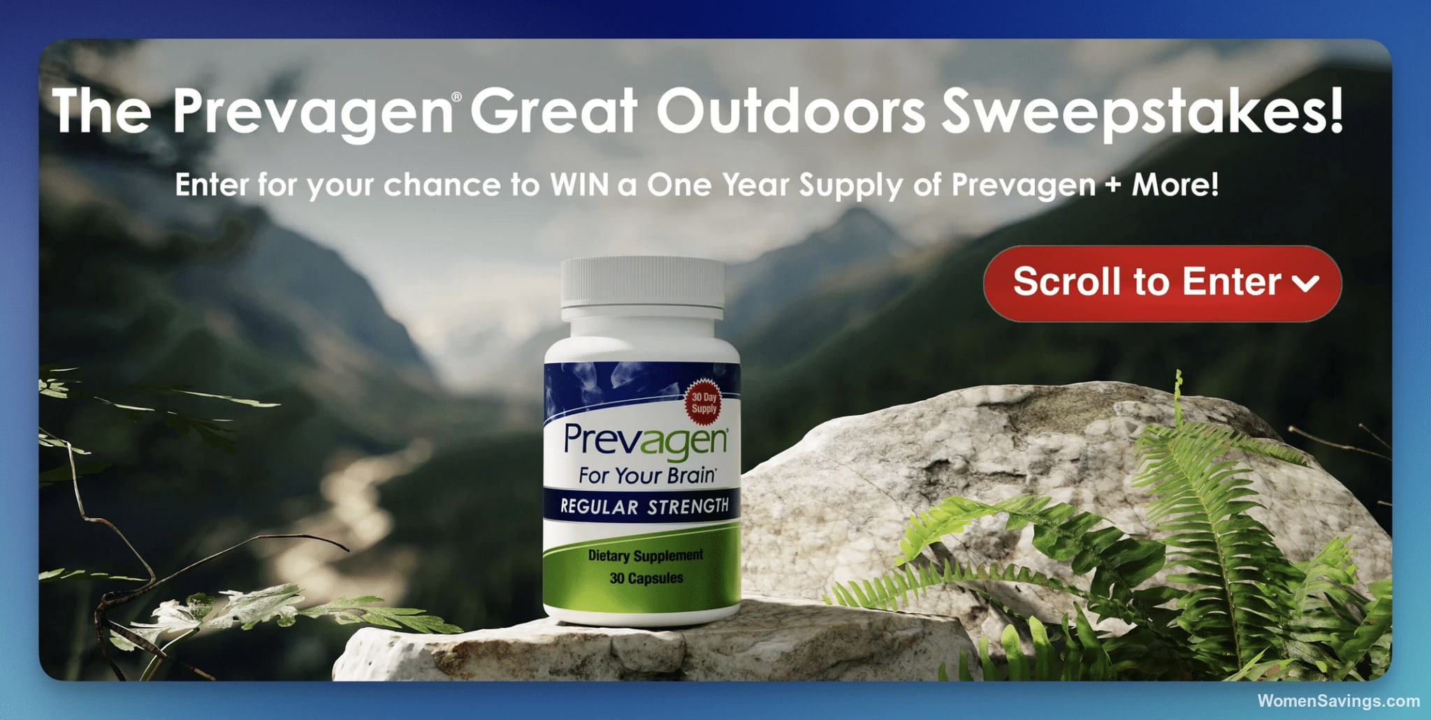 Prevagen KOA Camping Sweepstakes - Win $500 Credit & Gear