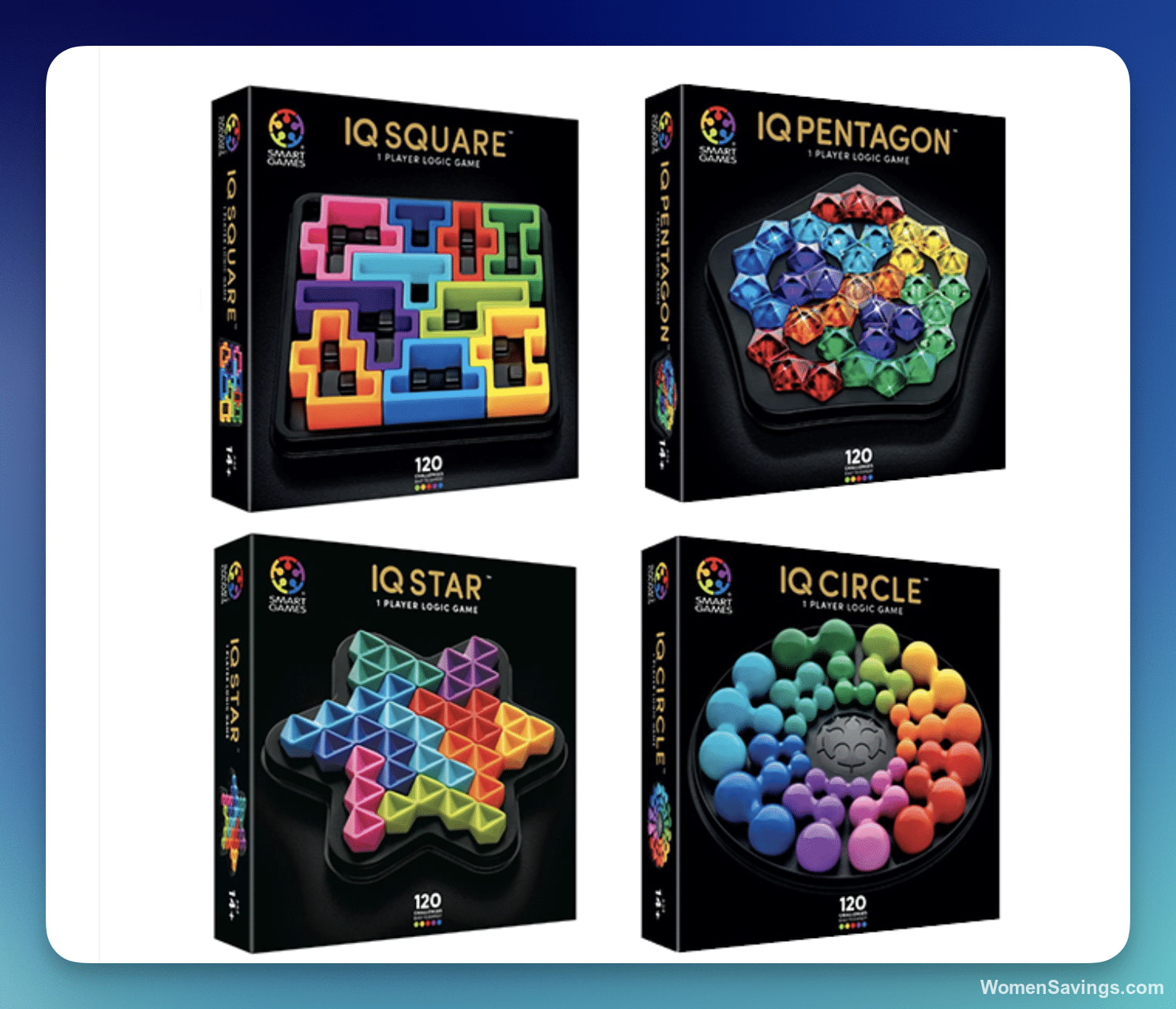 FREE SmartGames IQ Puzzles Party Kit Worth $80+
