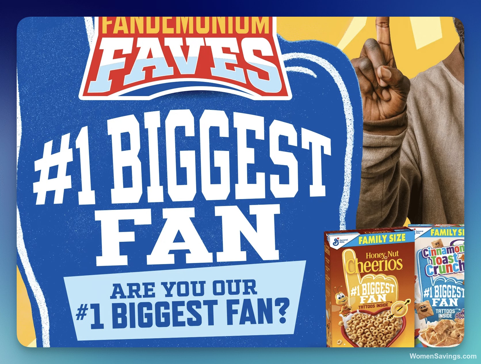 General Mills Cereal #1 Biggest Fan Contest - Win $20,000