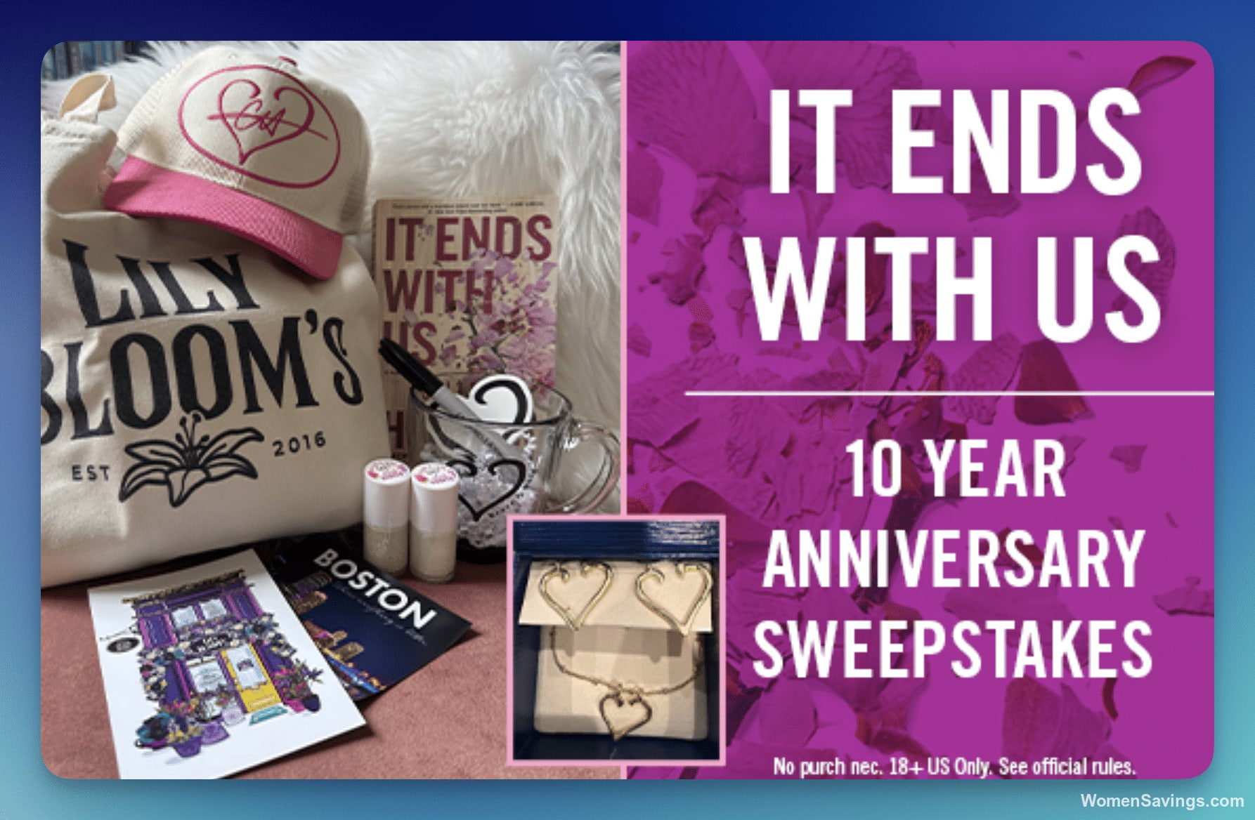 Simon & Schuster It Ends With Us Sweepstakes