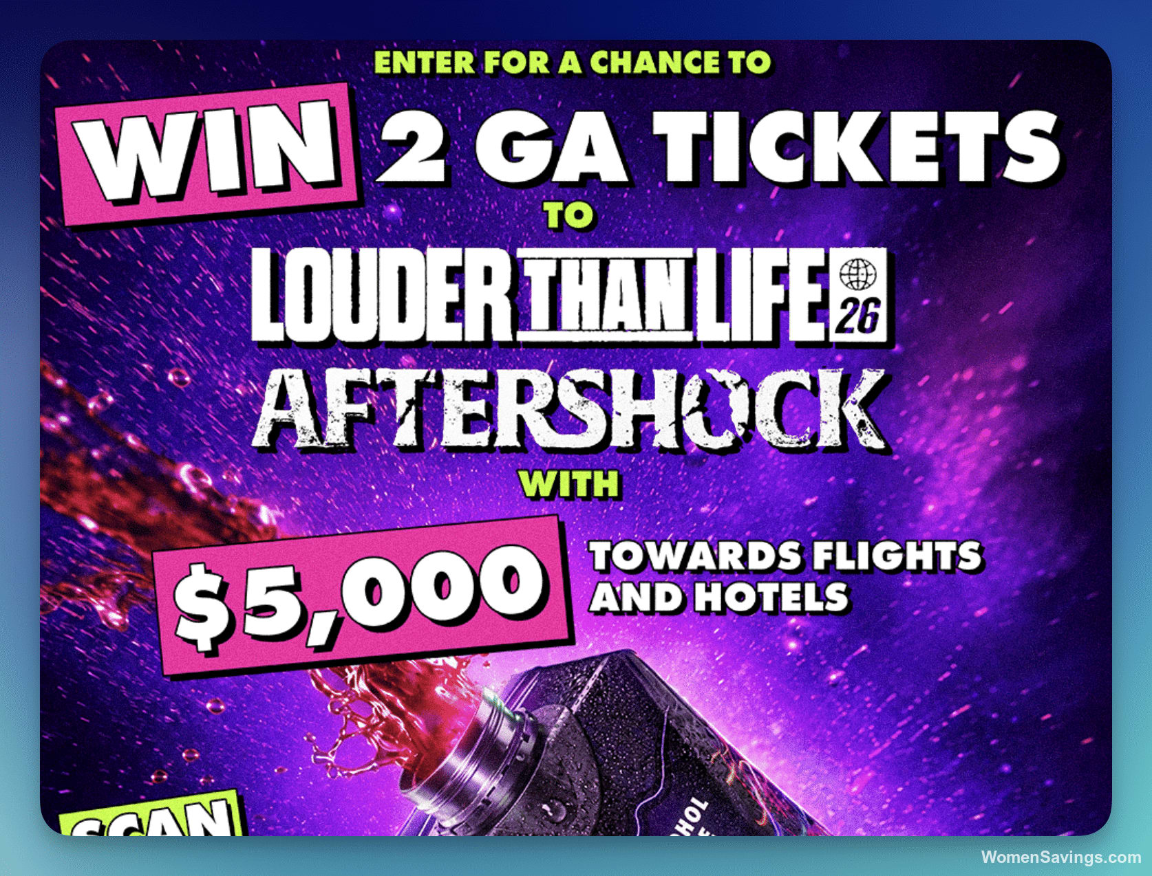 Beatbox Beverages Xtreme Rock Tour Sweepstakes