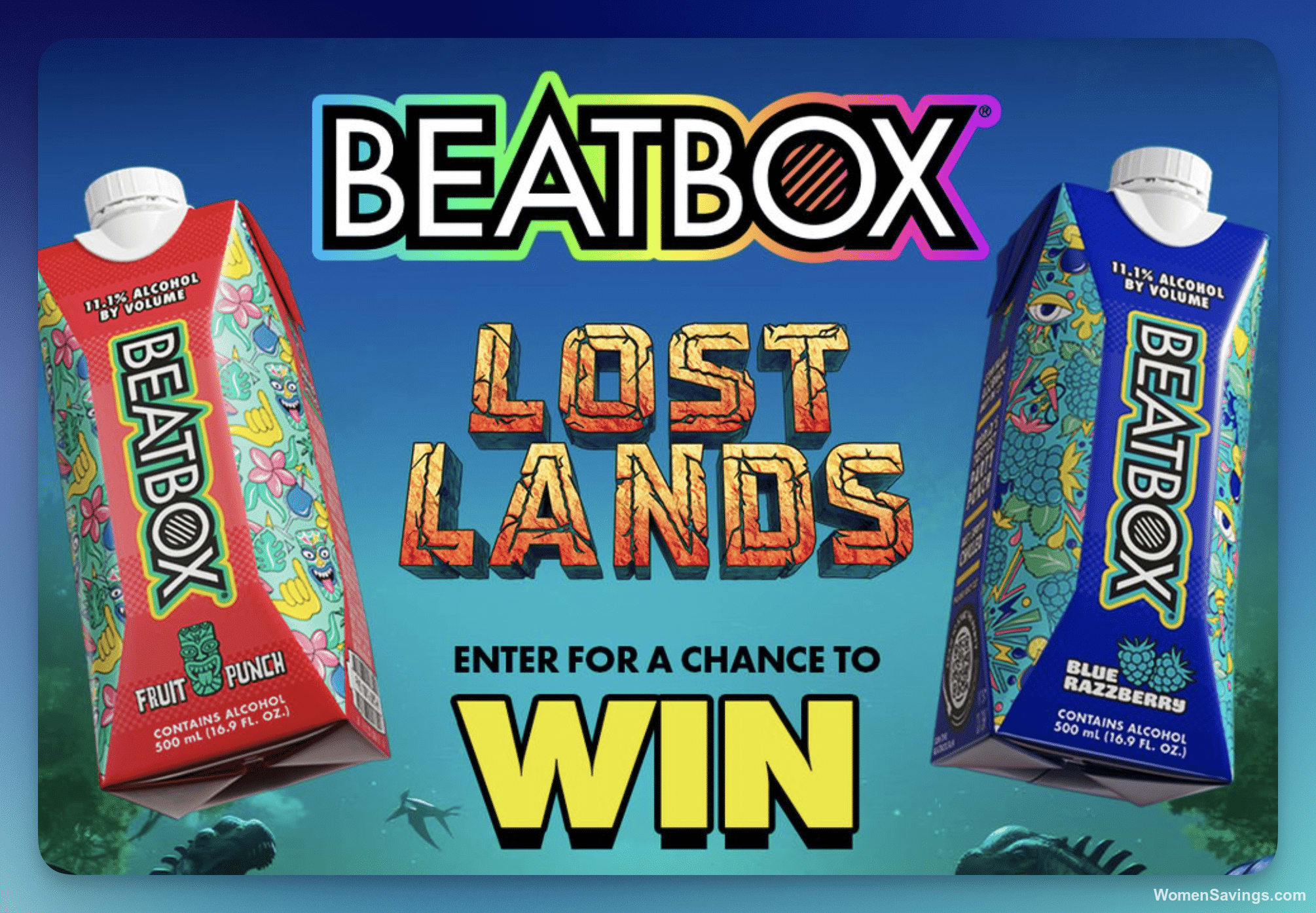 Beatbox Beverages Lost Lands Camping Sweepstakes 2026