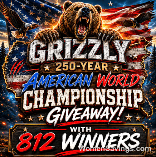 Grizzly 250-Year Championship Giveaway: 812 Winners!