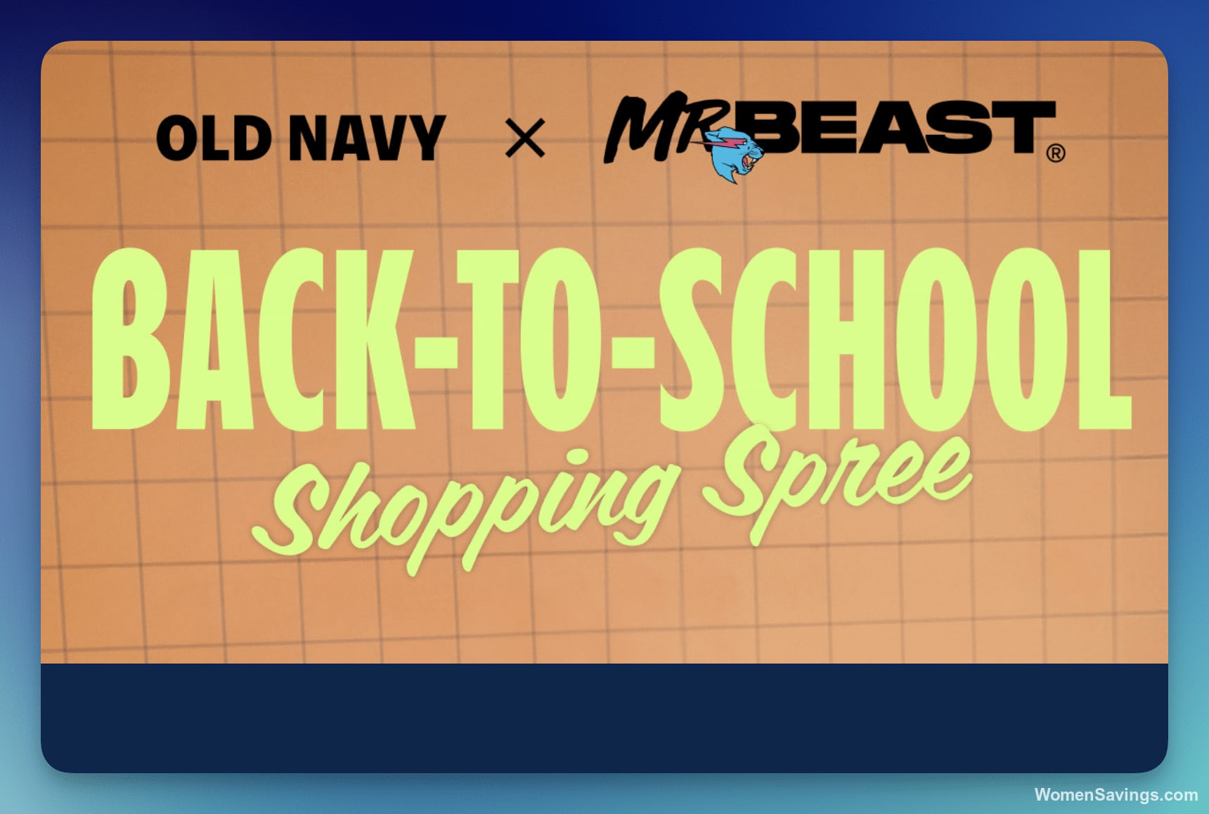 Old Navy x MrBeast Sweepstakes: Win $1,000 Gift Cards