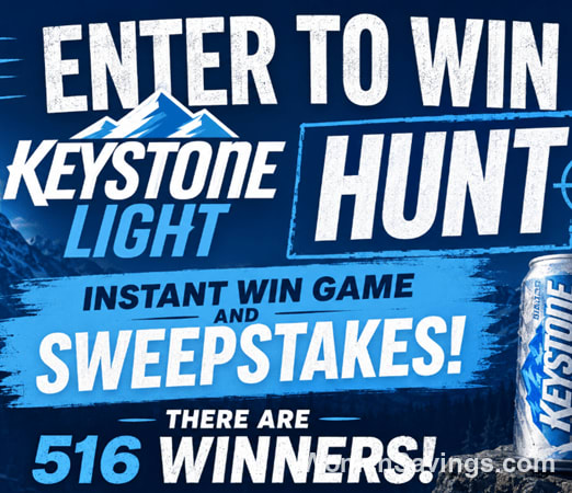 Keystone Light Hunt Instant Win Game: Win 516 Prizes!