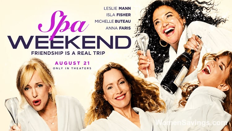 2 FREE Movie Tickets to Spa Weekend