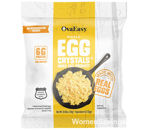 OvaEasy Whole Egg Crystals – 2 Whole Eggs Sample for Just $1