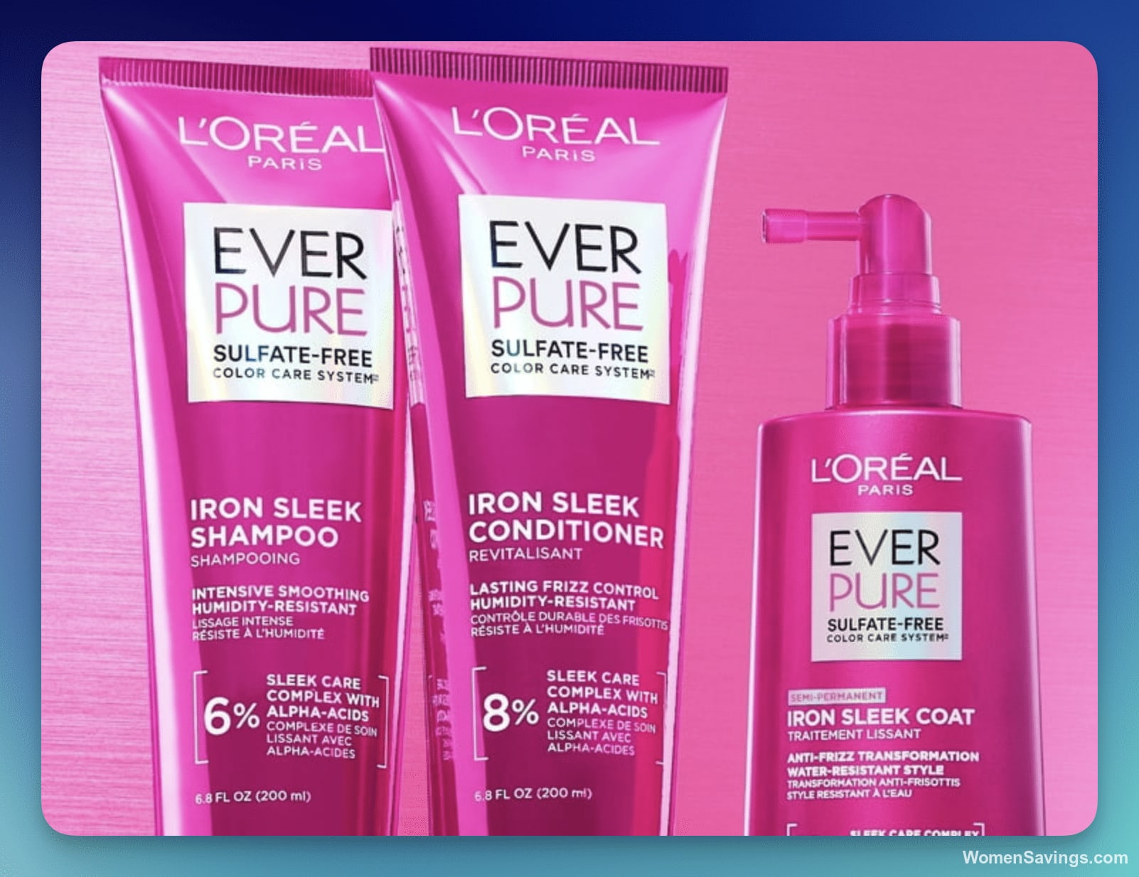 L'Oreal Paris EverPure Iron Sleek Sweepstakes - 10 Winners