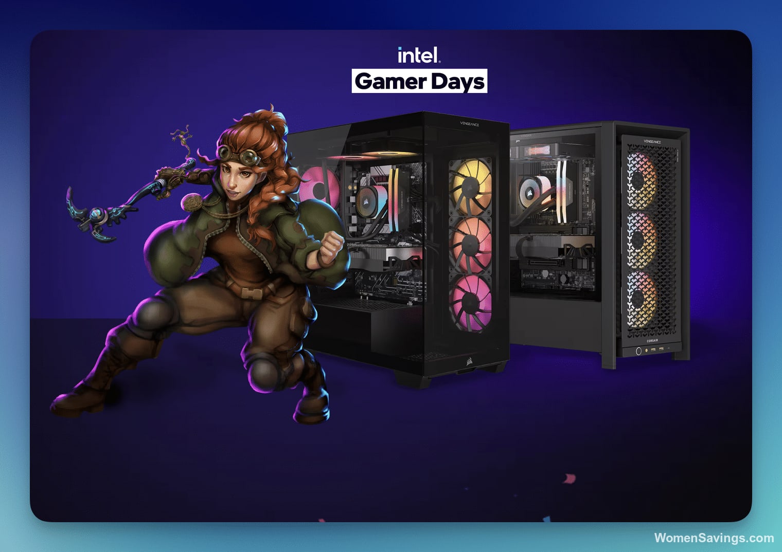 Win a Gaming PC in Corsair Intel Gamer Days Sweepstakes