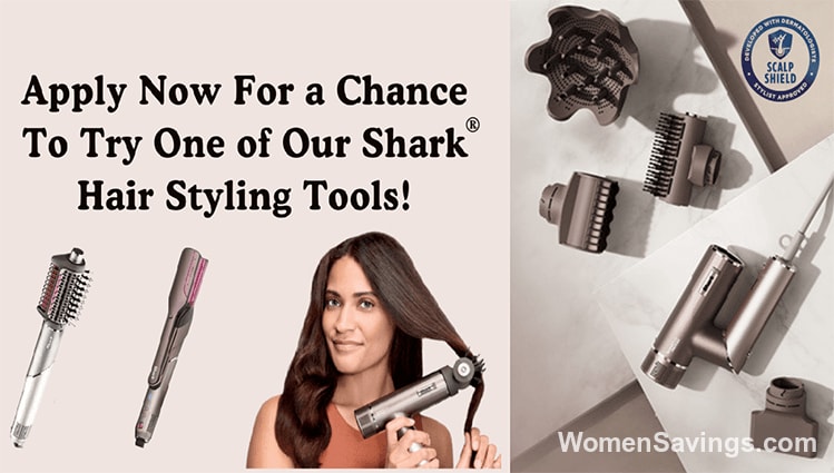 FREE Shark Hair Styling Tools - Apply Now!