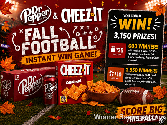 Dr Pepper and Cheez-It Fall Football Instant Win Game