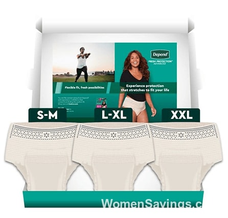 FREE Depend Fresh Protection Advanced Sample Kit