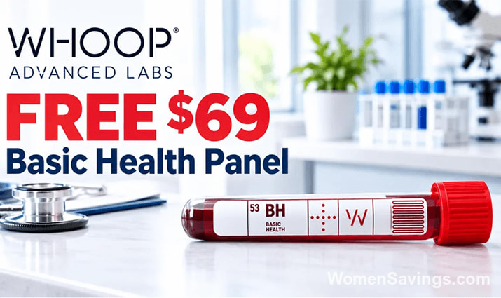 FREE WHOOP Basic Health Blood Panel Worth $69