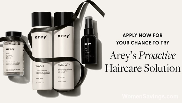 FREE 3-Month Supply of Arey's Proactive Haircare Solution