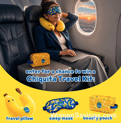 Chiquita Instagram Travel Kit Giveaway - 400 Winners!