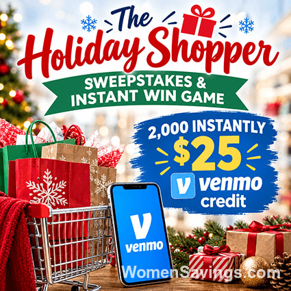 Holiday Shopper Sweepstakes: Win $25 Instantly (2,000 Winners!)