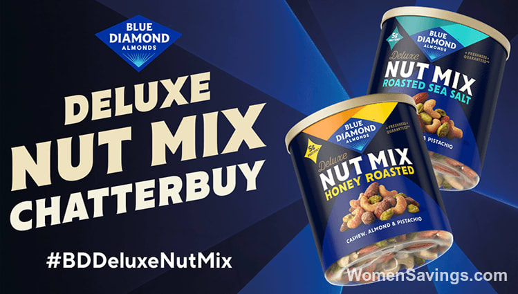 FREE Blue Diamond Deluxe Nut Mix Chatterbuy Pack