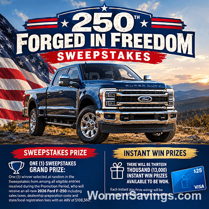 250th Forged in Freedom Sweepstakes - Win Big!