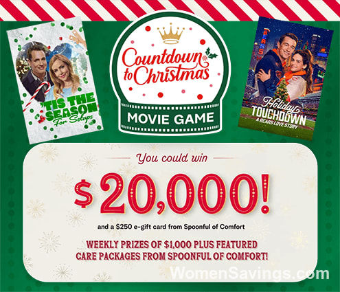 Win $20,000 in Hallmark's Countdown to Christmas Movie Game