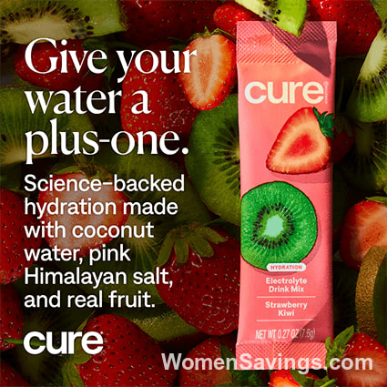 FREE Cure Hydration Electrolyte Strawberry Kiwi Sample