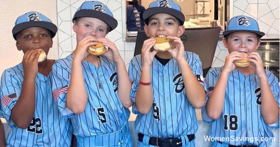 Tiffwich ice cream sandwich from Tiff's Treats offered free to young athletes during the Treat the Team celebration