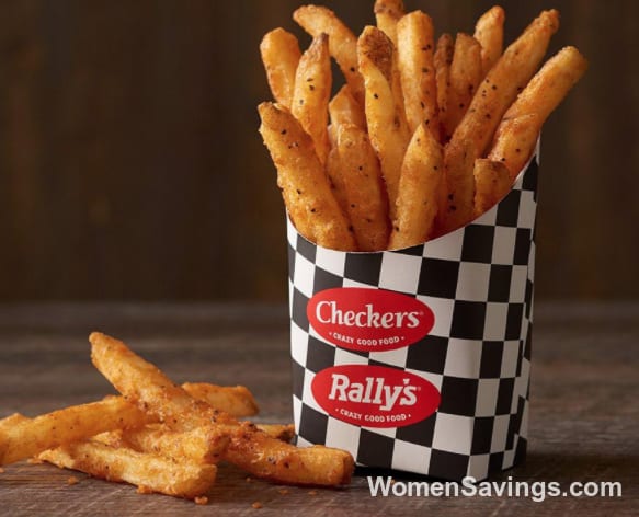 Big Buford Burger from Checkers & Rally's with a coupon offer for a free burger