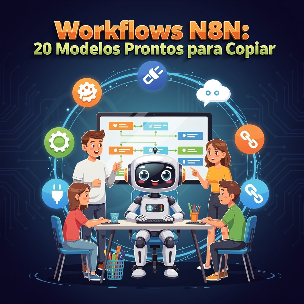 Workflows N8N: 20 Modelos Prontos para Copiar