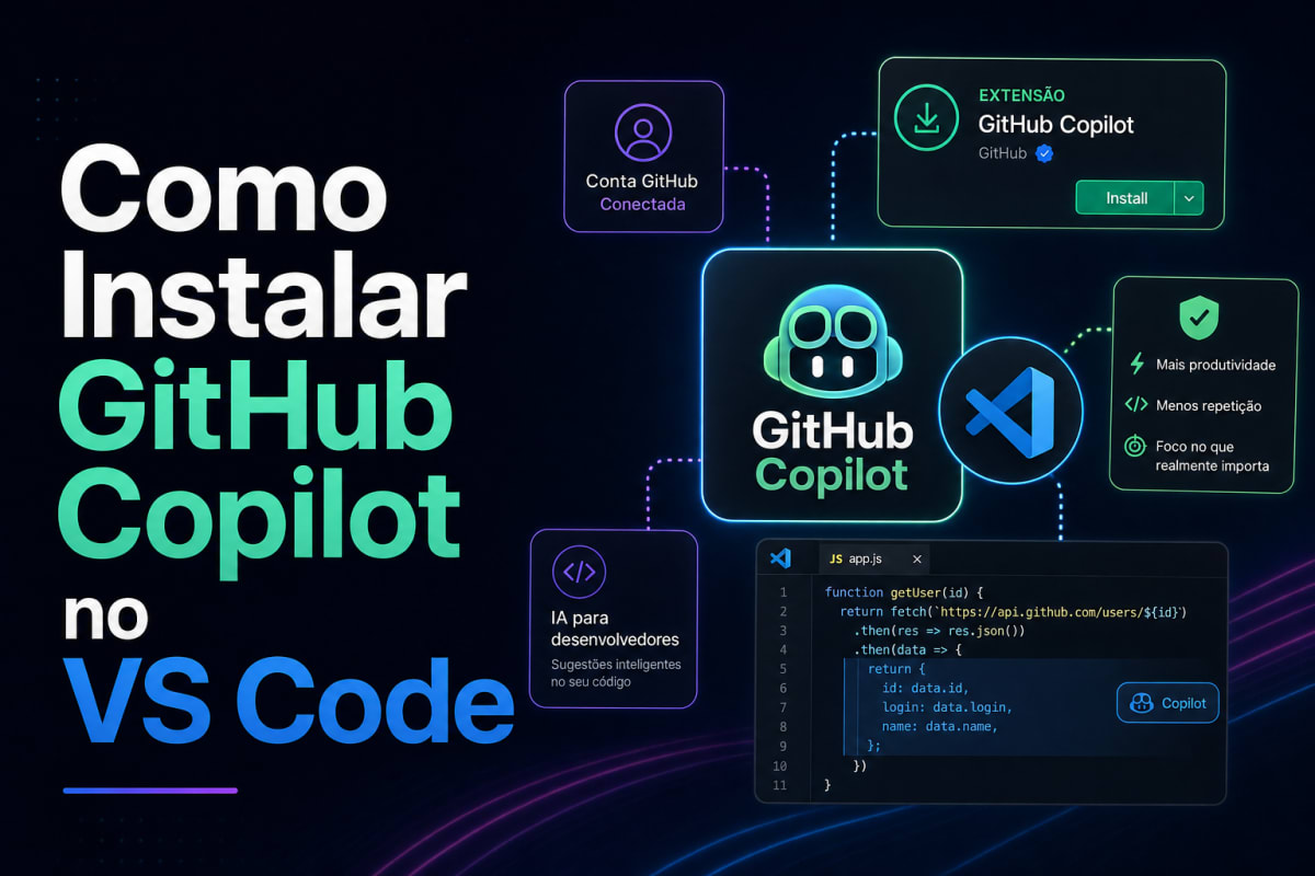 Como Instalar GitHub Copilot no VS Code