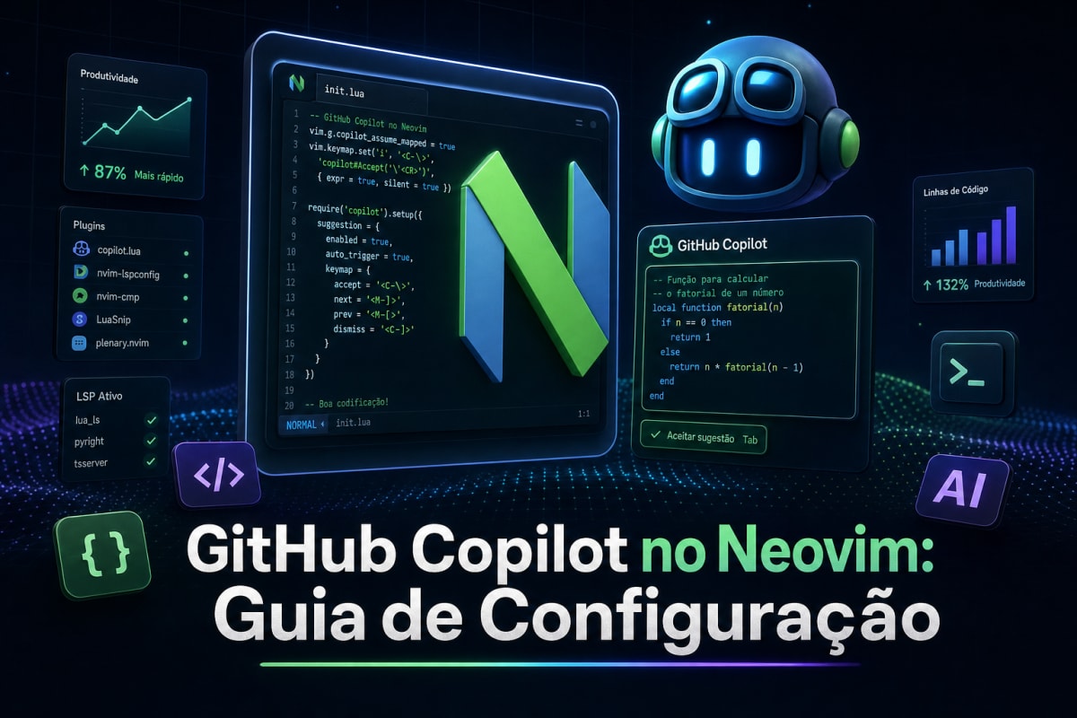 GitHub Copilot no Neovim: Guia de Configuração