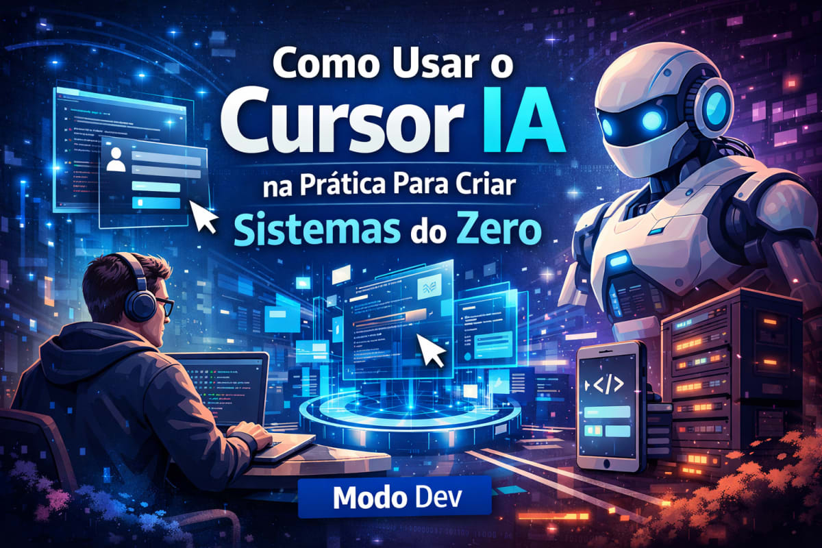 Como Usar o Cursor IA Para Criar Sistemas do Zero