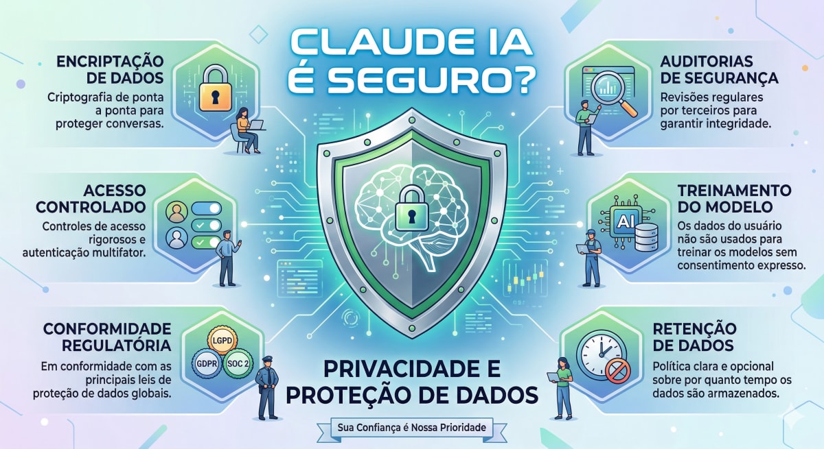 Claude IA é Seguro? Privacidade e Proteção de Dados