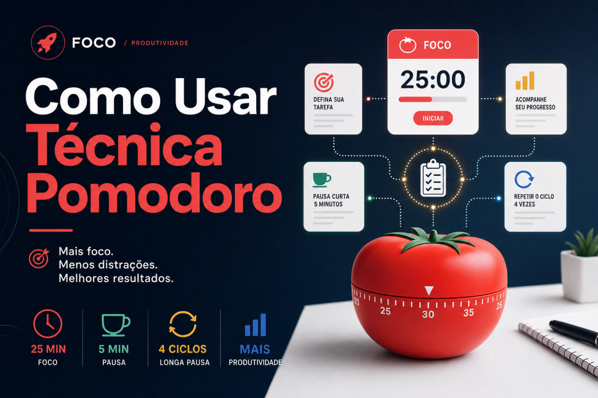 Como Usar Técnica Pomodoro