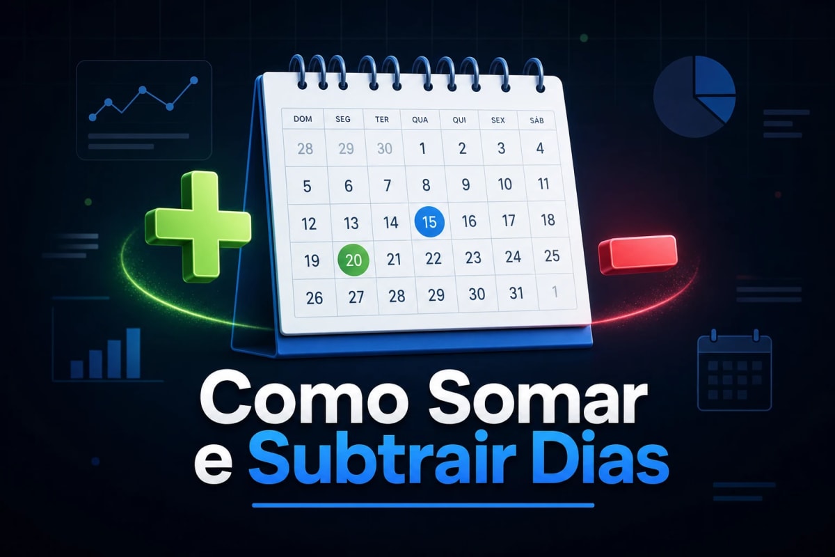 Como Somar e Subtrair Dias