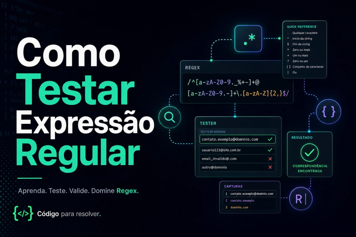 Como Testar Expressão Regular