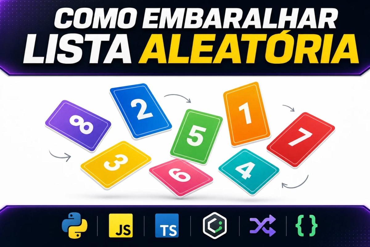 Como Embaralhar Lista Aleatória
