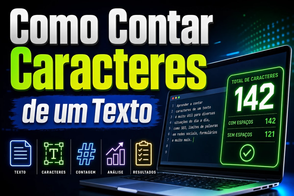 Como Contar Caracteres de um Texto