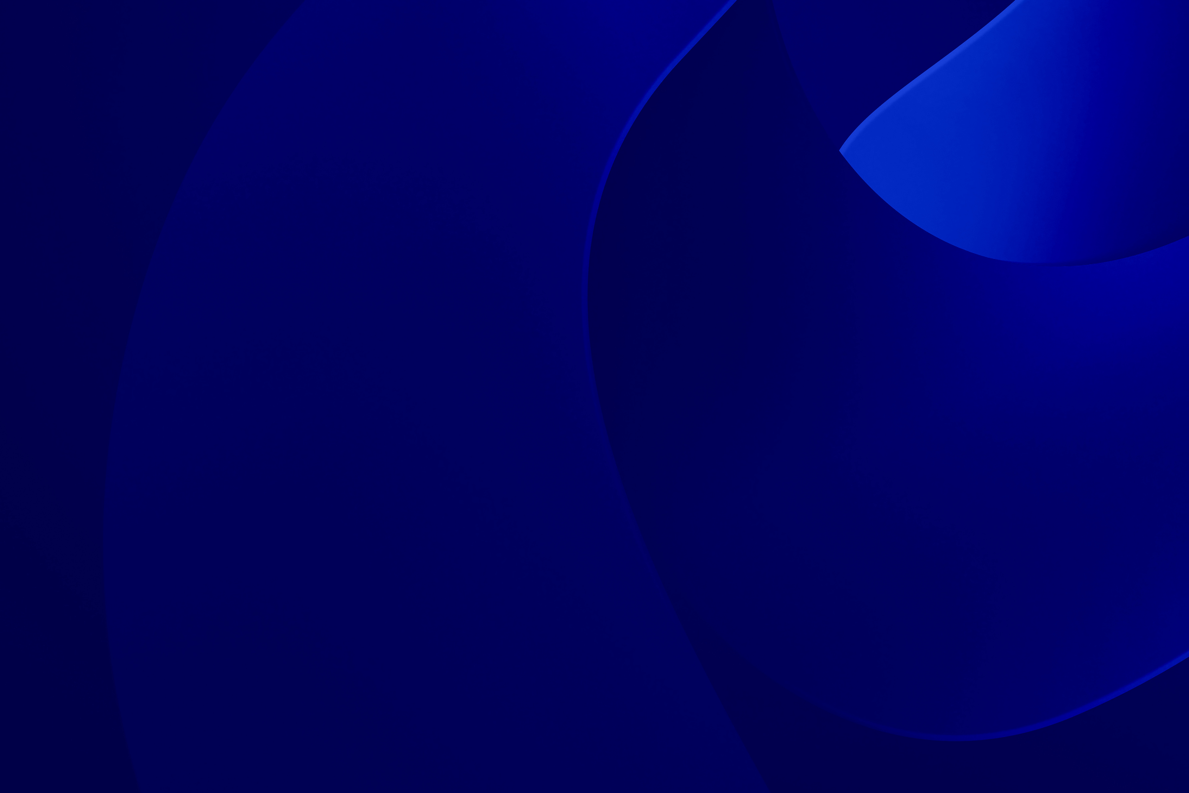 Blue Curved Abstract Background
