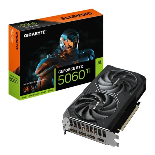 Gigabyte RTX 5060 Ti Windforce Max OC 8GB GDDR7 Graphics Card