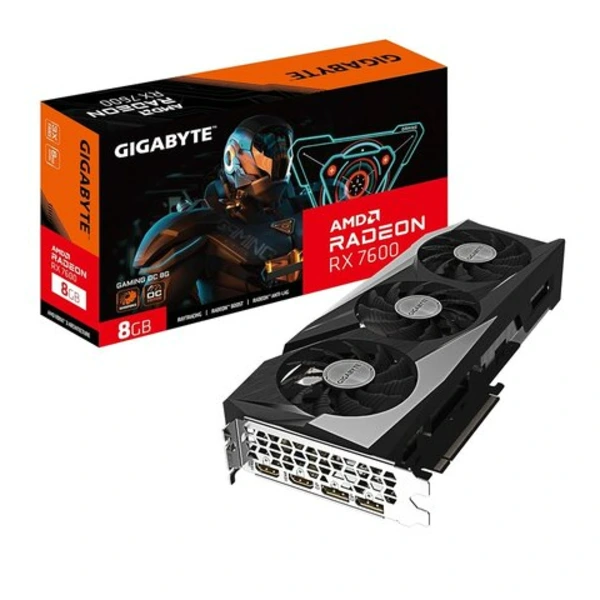 GIGABYTE Radeon RX7600 GAMING OC 8GB Graphics Card(GV-R76GAMING-OC-8GD)