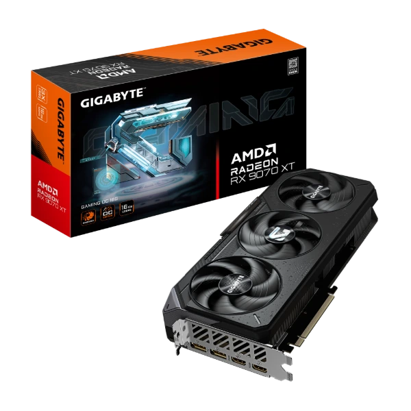 Gigabyte Radeon RX9070XT GAMING OC 16G GDDR6 Graphic Card