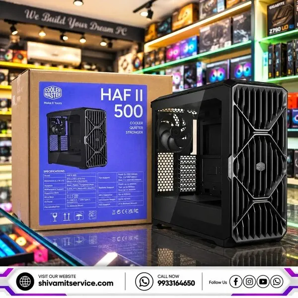 Cooler Master HAF II 500 E-ATX Full Tower Case - Cabinet