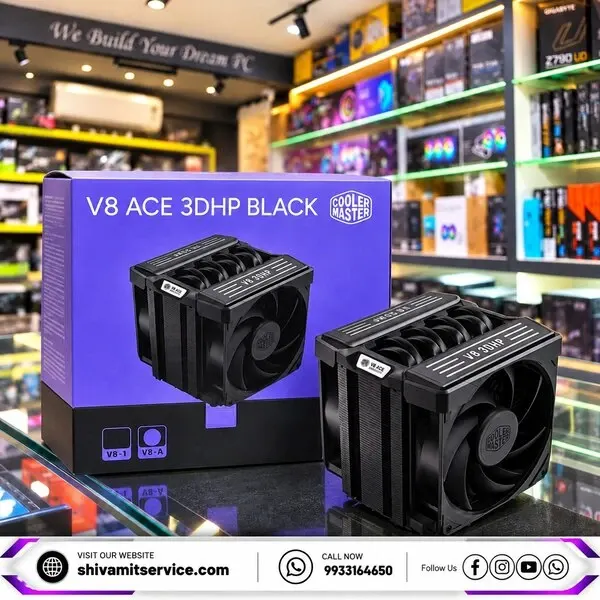 Cooler Master V8 ACE 3DHP 120mm AMD CPU Air Cooler
