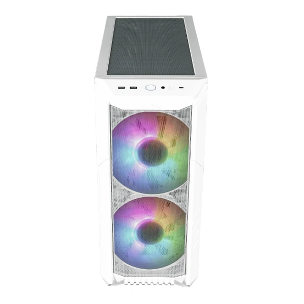 Cooler Master HAF 500 White E-ATX Mid Tower Cabinet Cooler Master HAF 500 White E-ATX Mid Tower Cabinet