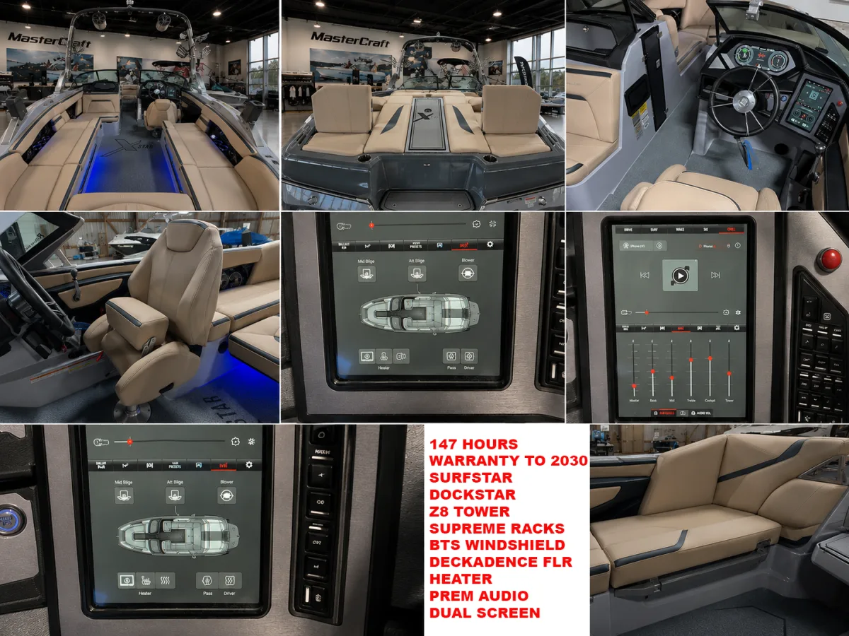 2022 MASTERCRAFT xstar 147 Hrs 1 owner!