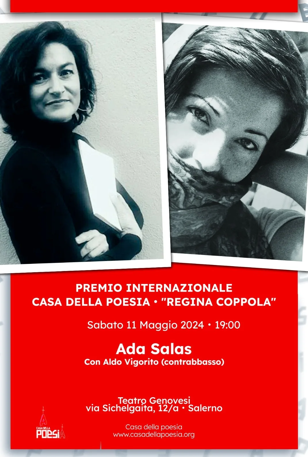 INTERNATIONAL HOUSE OF POETRY AWARD "REGINA COPPOLA", 2024
