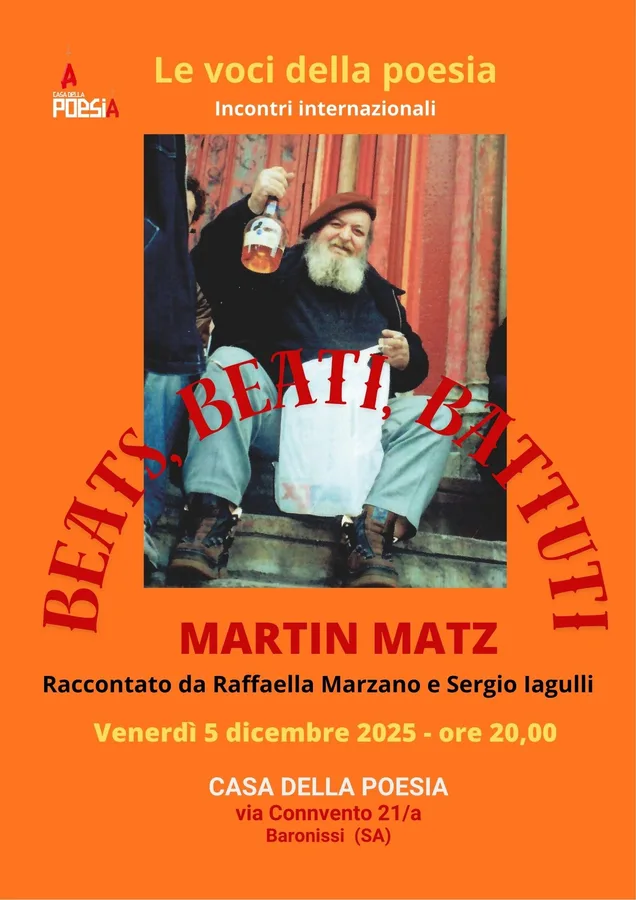 Omaggio a Martin Matz a Casa della poesia