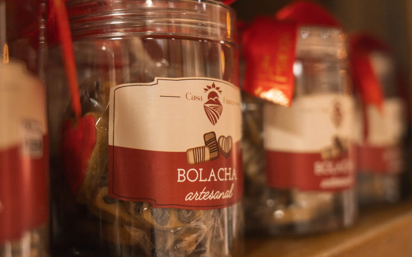 Bolacha de morango, Casa França