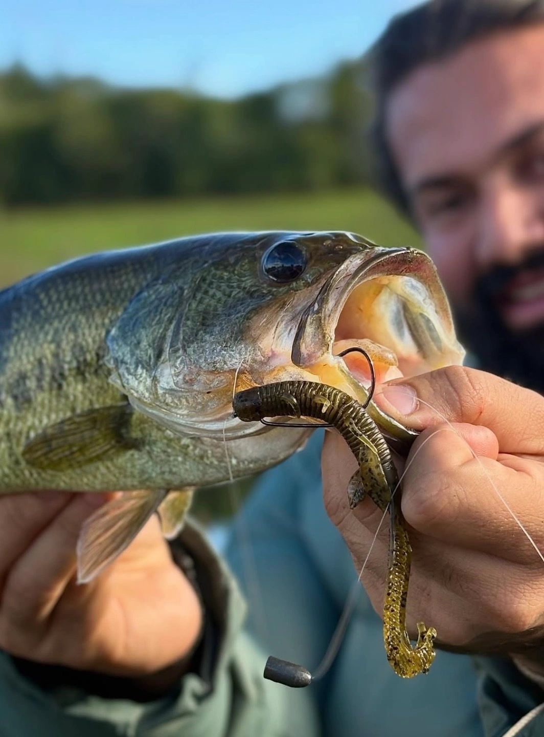 Pesca esportiva na propriedade da Casa França